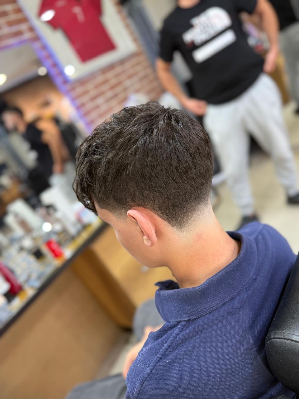 Barber haircut result 1