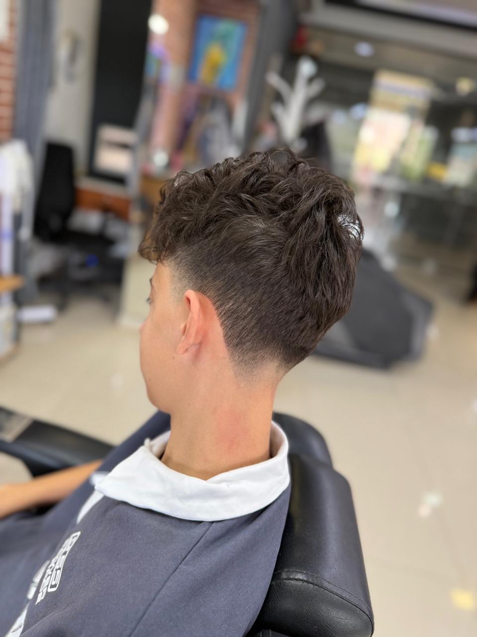 Barber haircut result 2