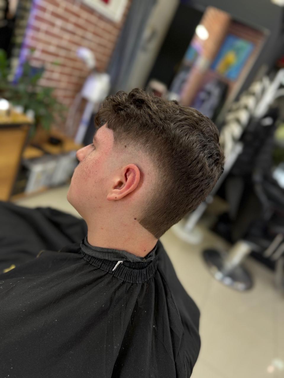 Barber haircut result 6